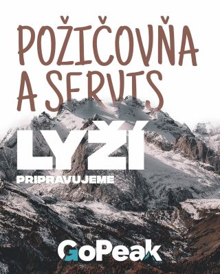 Od DECEMBRA sme si v GoPeak pripravili NOVÉ SLUŽBY🥰🗻 - požičovňu lyží a kompletných setov - servis lyží a snowboardov na...